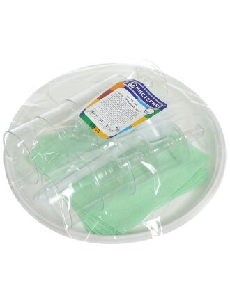 Набор одноразовой посуды на 6 персон, вилки, рюмки 100 мл, тарелки, салфетки, Мистерия, Праздник №1, 187300