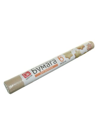 Бумага для выпечки, 6 м, 30 см, пленка, Grifon, 101-303