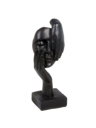 Фигурка декоративная 7х6х17 см, черная, Y6-10505