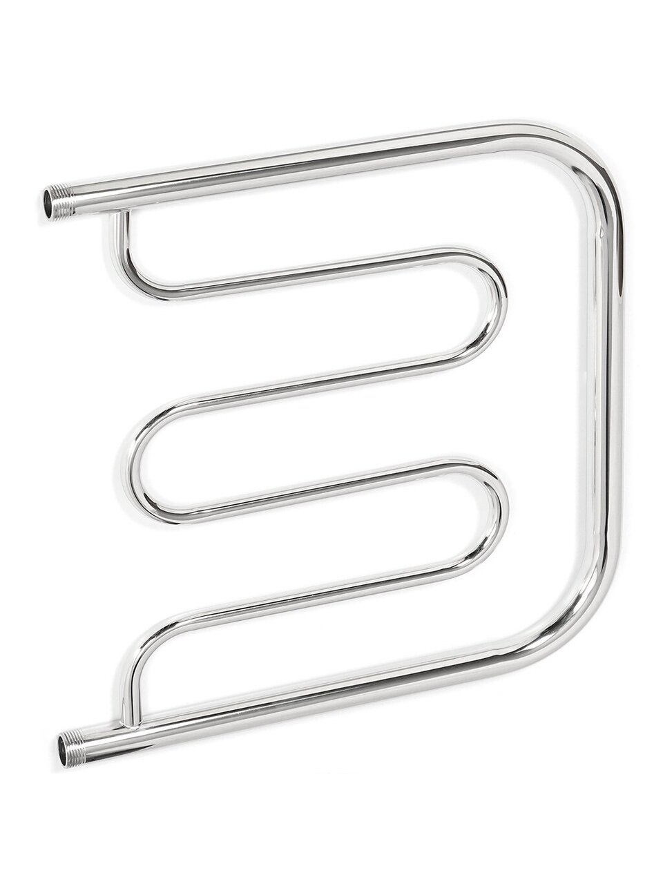 Полотенцесушитель Фокстрот, 50х50х1", нержавеющая сталь, с креплением, Aquater, ПМ