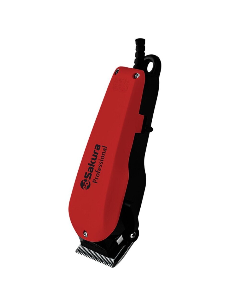 Машинка для стрижки, Sakura, SA-5112R Professiоnal, сетевая, 10 Вт, красная