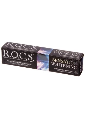 Зубная паста R.O.C.S., Сенсационное отбеливание, 74 г