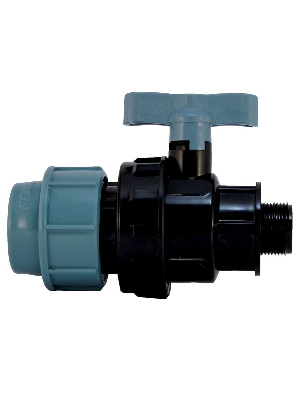 ПНД кран d20х1/2'', наружная резьба, Spektr