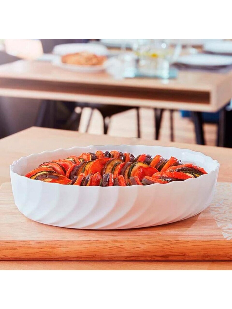 Форма для запекания стекло, 29х36х5 см, 4.8 л, овальная, Luminarc, Smart Cuisine Trianon, Р4637