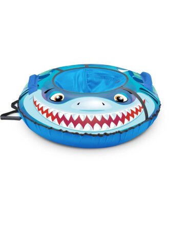 Санки-ватрушка Nika, Акула, 70 см, 70 кг, с буксировочным тросом, с ручками, ТБ3К-70/А2