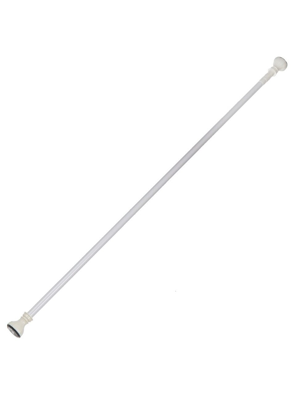 Карниз для ванной 160 см, 300 см, телескопический, белый, A310035