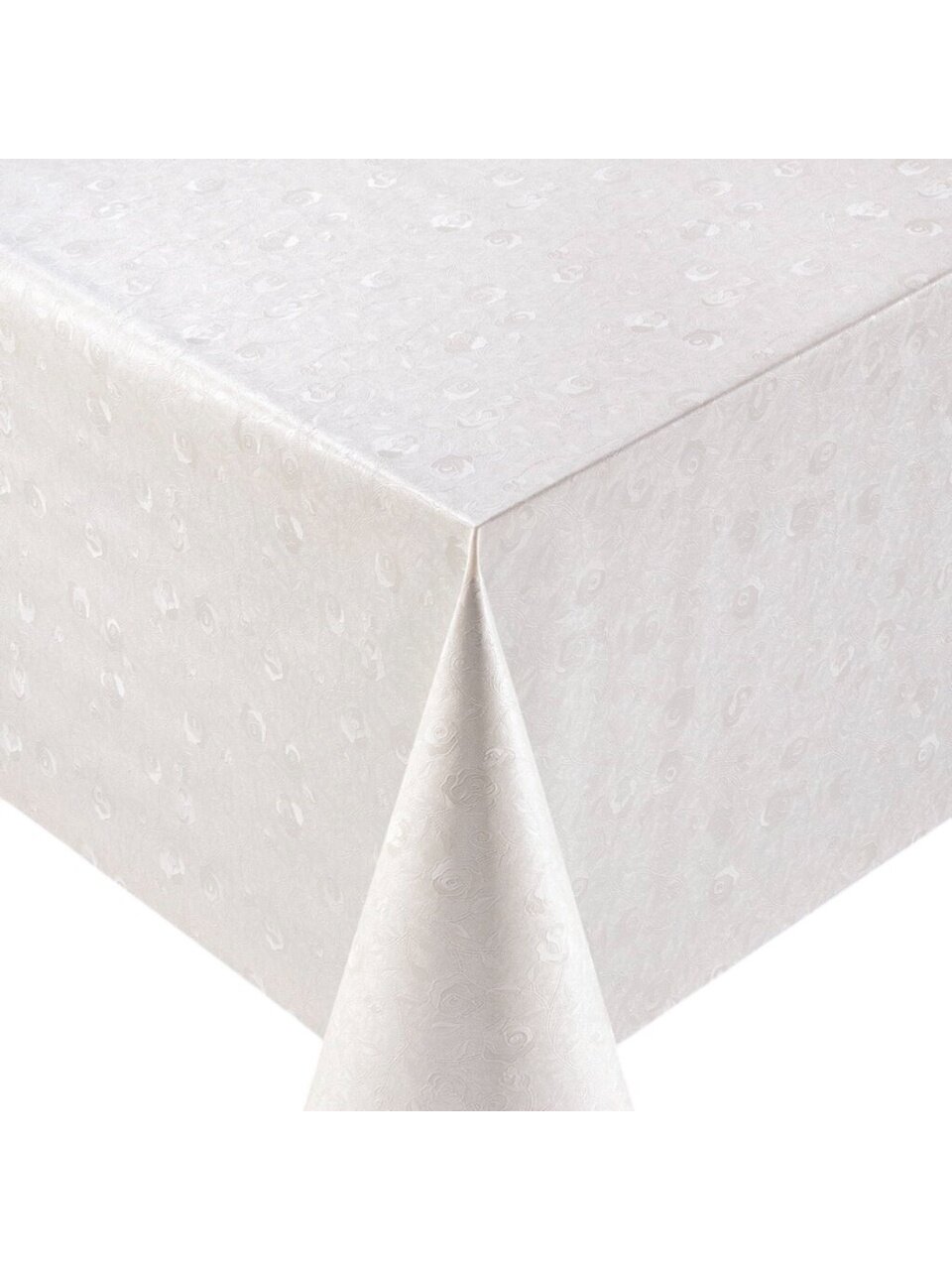 Клеенка Dekorama, 1.4х20 м, ПВХ на нетканой основе, белая, 545A