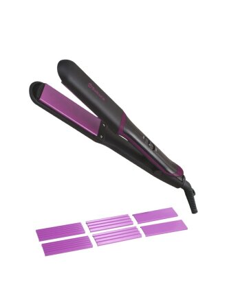 Выпрямитель Sakura, 40 Вт, стайлер 4в1, 4 насадки, черный, SA-4529P