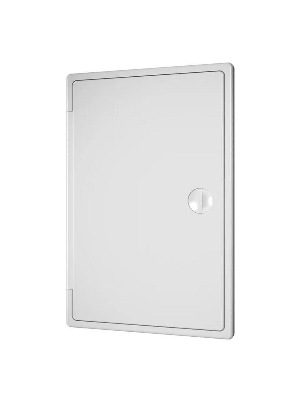 Лючок вентиляционный пластик, 150х150 мм, с ручкой-задвижкой, белый, ERA, ЛТ1515П