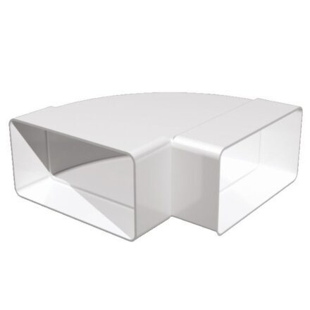 Уголок вентиляционный пластик, 55х110 мм, горизонтальный, Viento, В511КГП PLUS