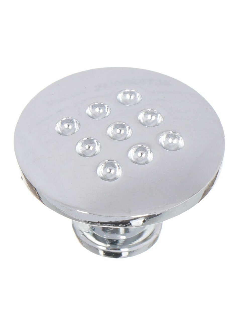 Ручка-кнопка мебельная Trodos, ZY-59, хром, 303426