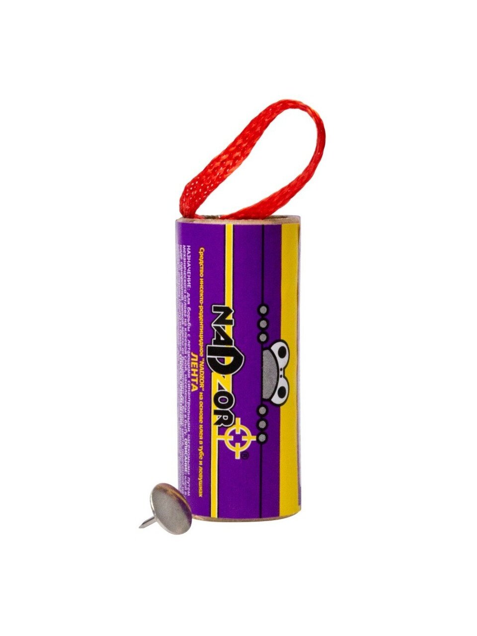 Инсектицид от мух, лента липкая, с кнопкой, Nadzor