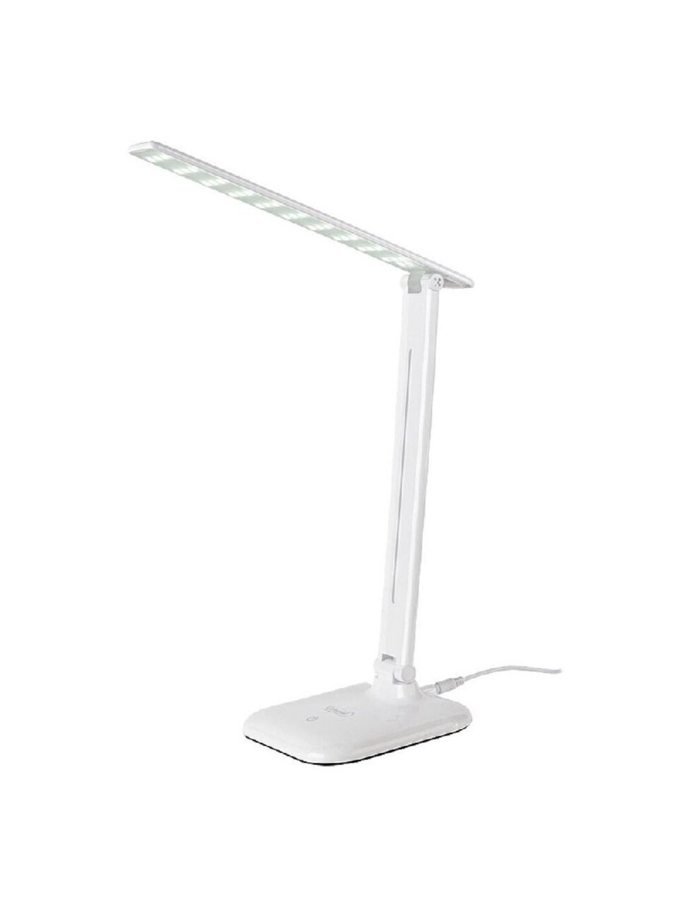 Светильник светодиодный настольный 9 Вт, белый глянцевый, General Lighting Systems, 006, 800006, 600лм, сенсорное включение, диммер