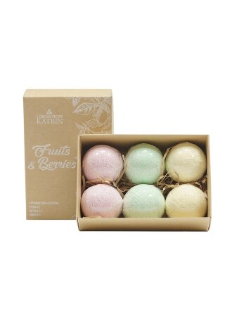 Бомбочки для ванны Fruits&Berries, 6х40 г