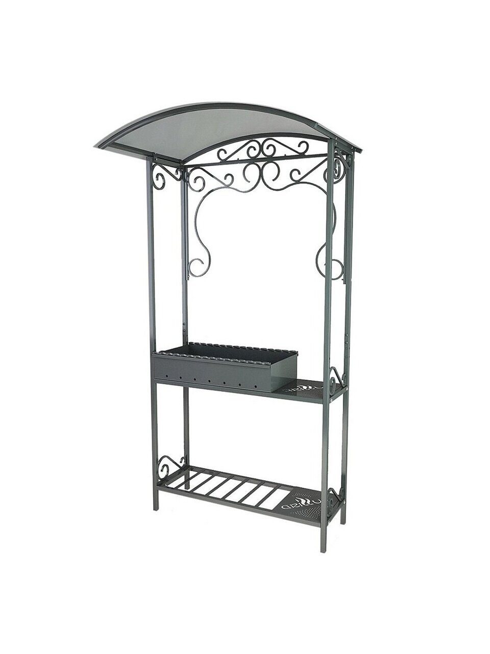 Мангал 2100х1100х700 мм, 3 мм, разборный, Grillux, Roof Grill, ВЗР2280