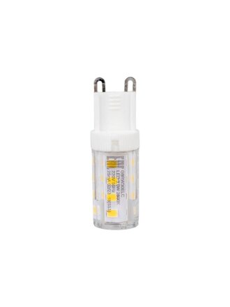 Лампа светодиодная G9, 3 Вт, 220 В, капсула, 2800 К, теплый белый свет, Ecola, Corn Micro, 50x16мм, LED