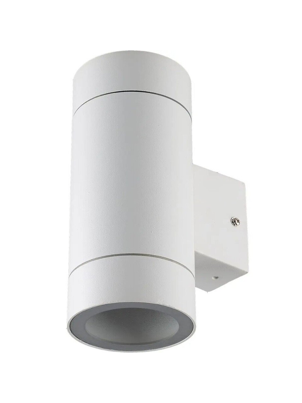 Светильник накладной светодиодный, Ecola, LED 8013A, GX53, на 2 лампочки, IP65, 20.5х14х9 см, белая матовая, FW53C2ECH