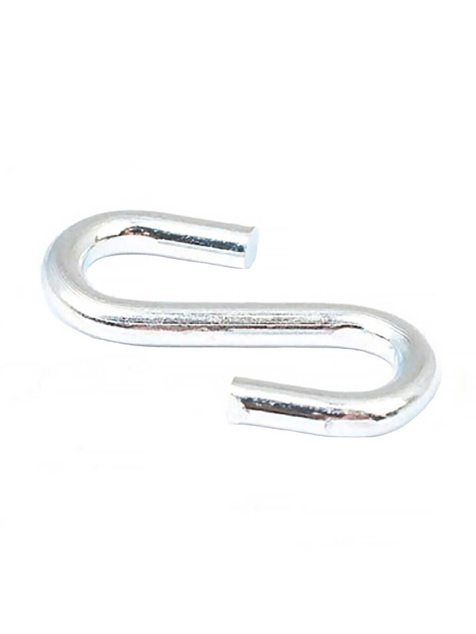 Крюк S-образный, белый цинк, 6 мм, 2 шт, 030730