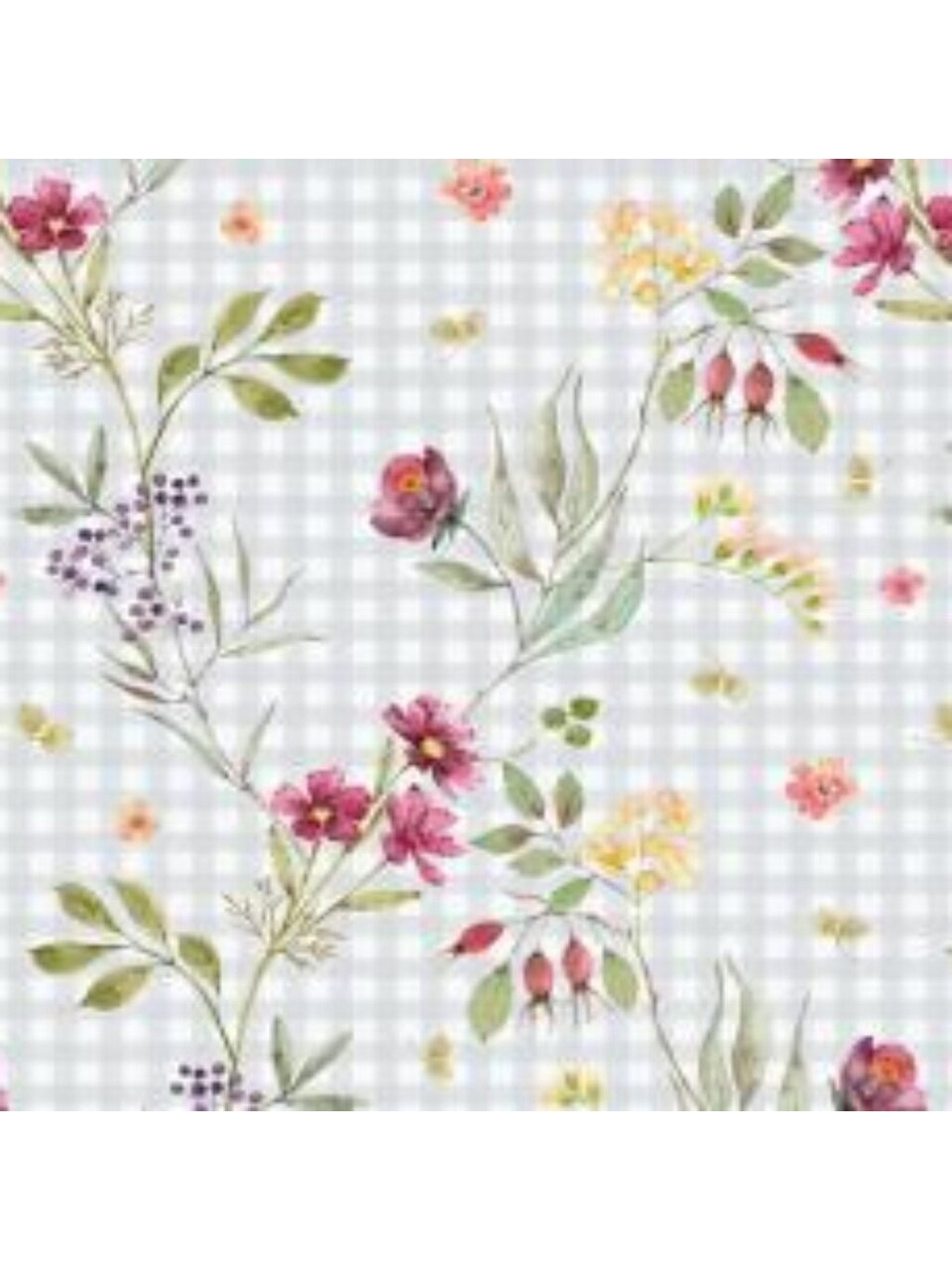 Клеенка Амарант, 1.37х20 м, ПВХ на нетканой основе, 6805B