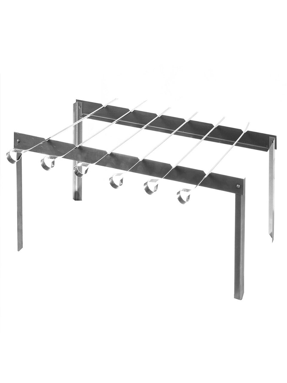 Мангал 420х250 мм, 0.8 мм, разборный, 6 шампуров, чехол, Boyscout, Таганок, 61 234