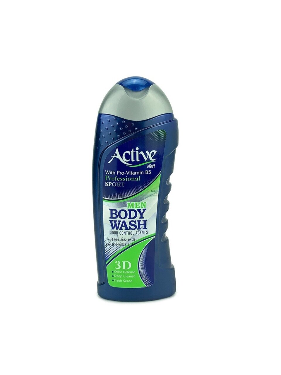 Гель для душа Active, Спорт 3D, для мужчин, 400 мл, с витамином B5