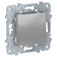 Механизм выключателя 1-кл. 2мод. СП Unica New IP21 (сх. 1) 250В 10AX алюм. SchE NU520130 Механизм выключателя 1-кл. 2мод. СП Unica New IP21 (сх. 1) 250В 10AX алюм. SchE NU520130