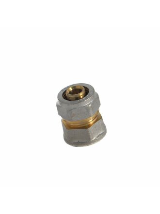 Металлопластиковая муфта d16х1/2'', с цангой и гайкой, Frap, F305.1604