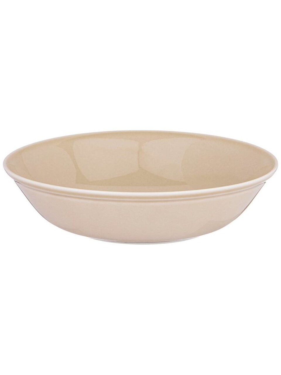 Салатник фарфор, круглый, 5 см, 0.6 л, Tint, Lefard, 48-826, бежевый