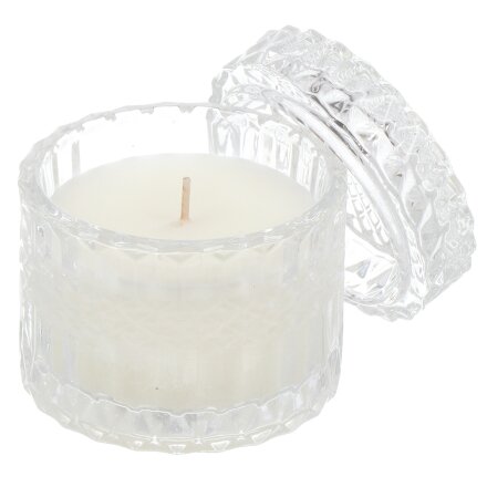 Свеча ароматизированная, 8х8.5 см, в стакане, Bartek Candles, Роскошный букет, 150гр