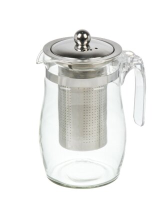 Чайник заварочный стекло, 0.75 л, с ситечком, Barouge, Seven ideas, BF-513
