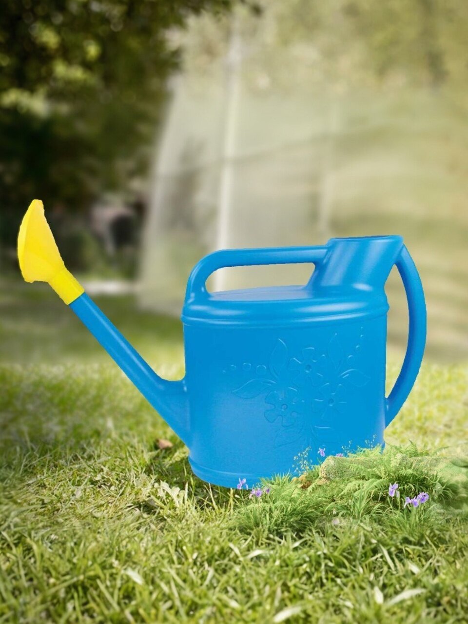 Лейка садовая, пластик, 10 л, в ассортименте, Альтернатива, Премьера, М1628