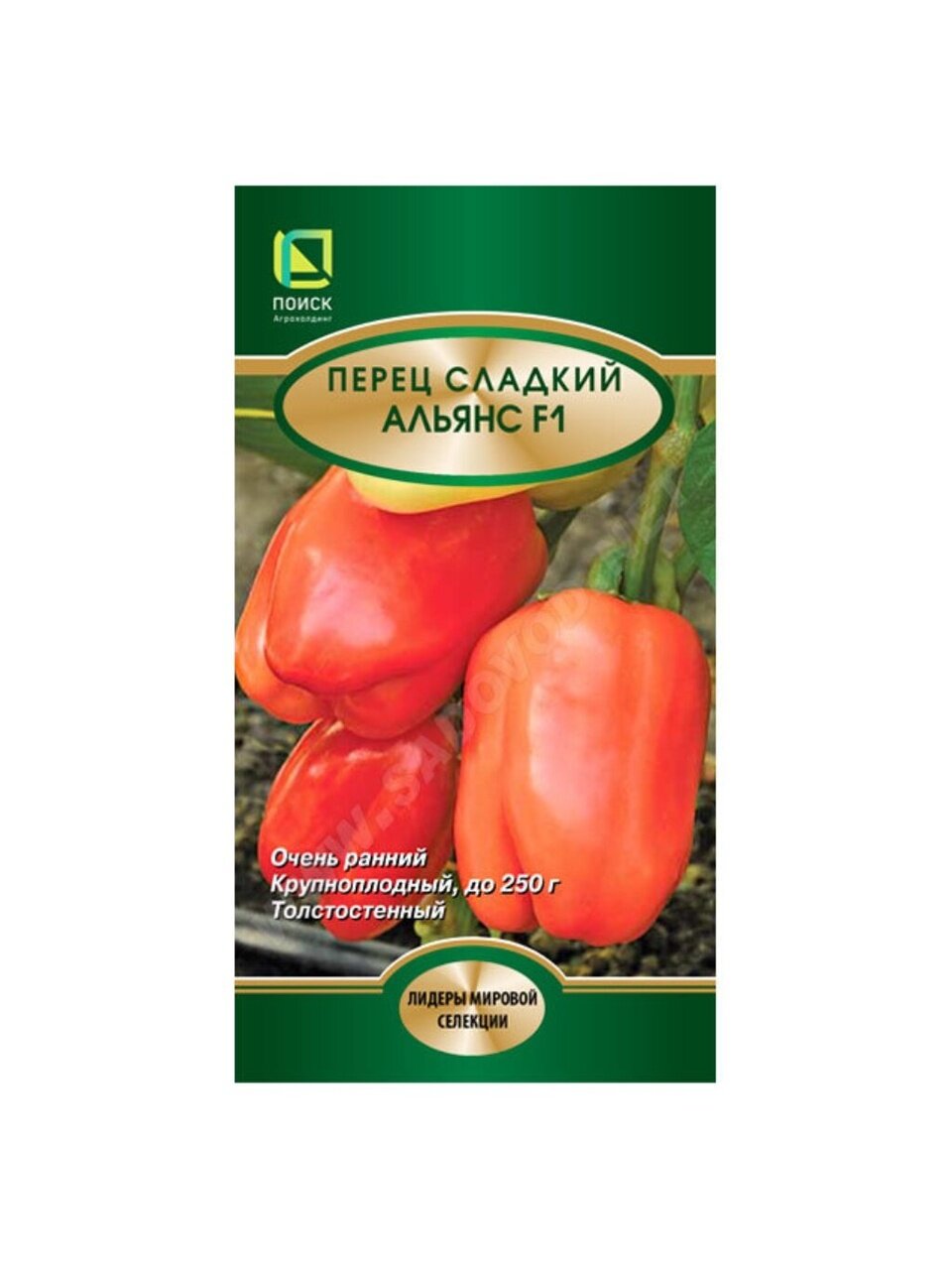 Семена Перец сладкий, Альянс F1, цветная упаковка, Поиск
