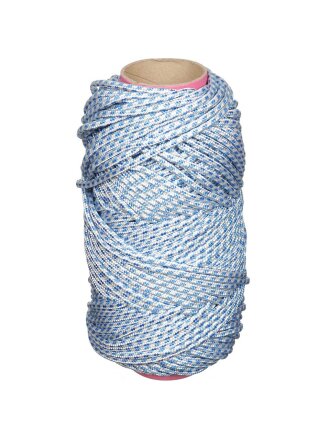 Шнур диаметр 6 мм, с сердечником плетеный, 6В 810, 15с017, в ассортименте, 100 м