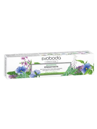 Зубная паста SVOBODA, Фитокомплекс, 124 г