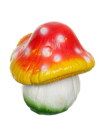Фигурка садовая Гриб мухомор, 18х18х21 см, гипс, 178