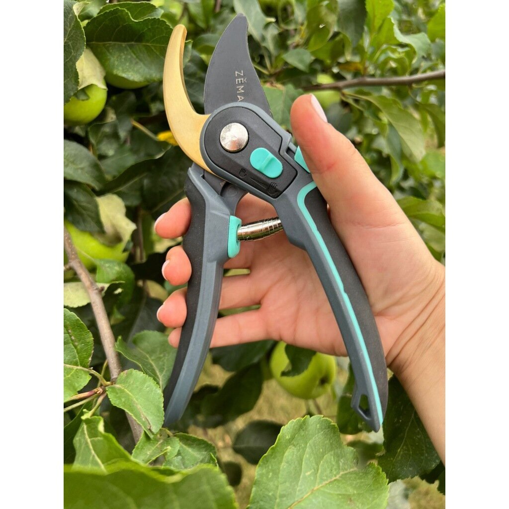 Секатор профф, лезвие 8 см, Zema, Накаба, ZM 3001