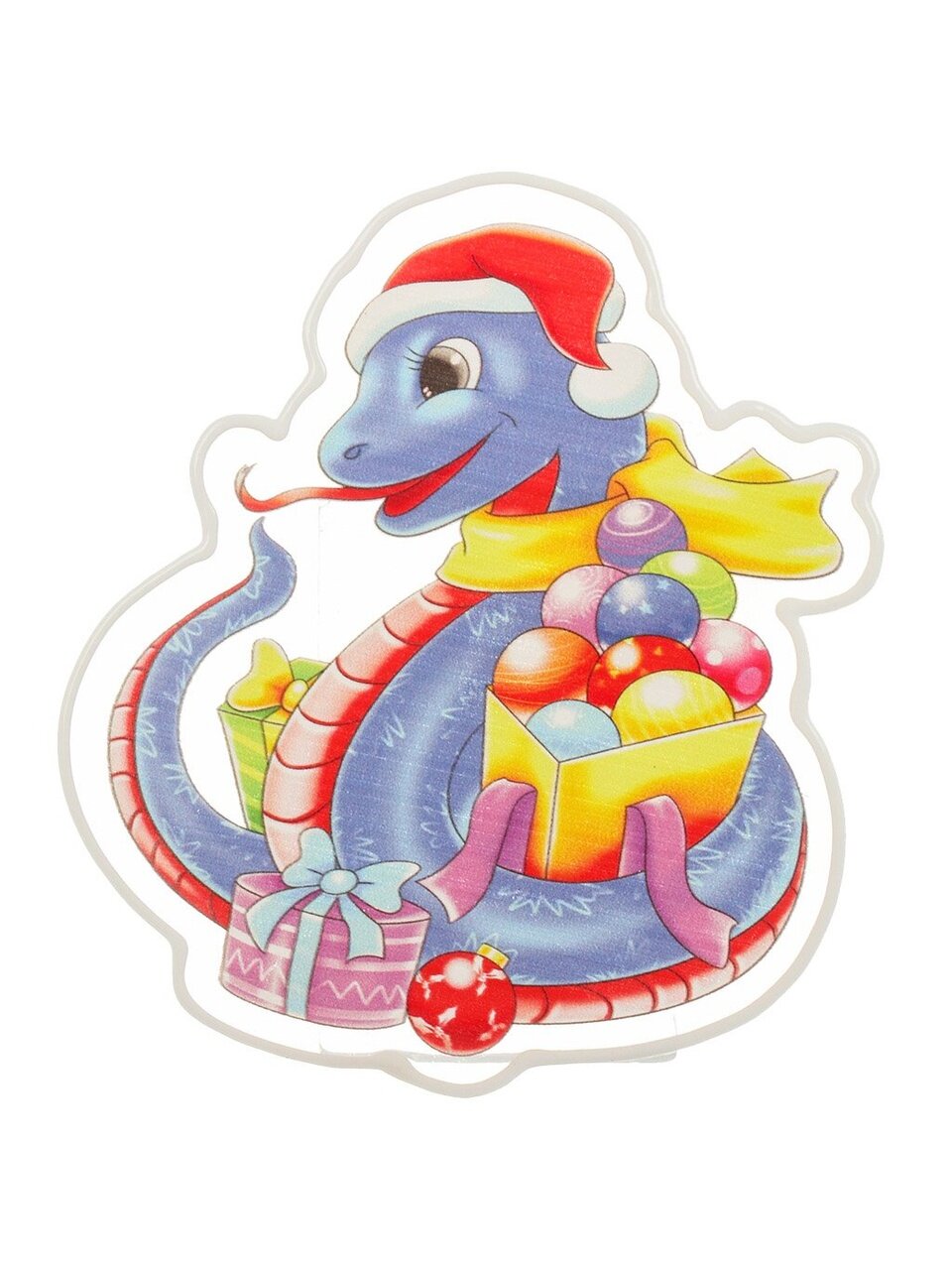 Наклейка на стекло 25х20 см, Символ года 2025, SYBXT-A2924089