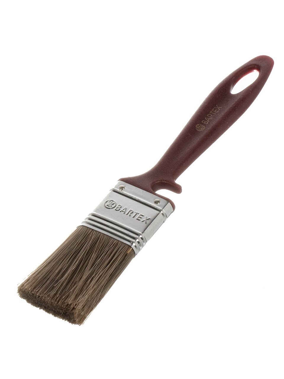 Кисть плоская, Bartex, Евро, для водно-дисперсионной краски, 38 мм, 1 1/2 '', искусственная щетина, рукоятка пластик, 1127415