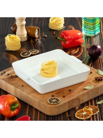 Форма для запекания керамика, 25.4х25.4 см, 2.2 л, квадратная, Антарктида, Y4-7280
