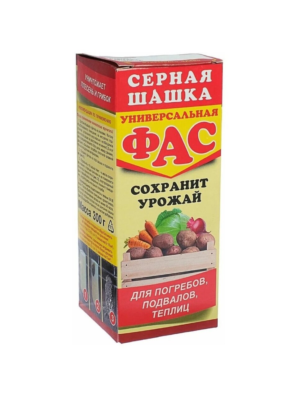 Инсектицид ФАС Серная шашка, универсальный, шашка, 300 г