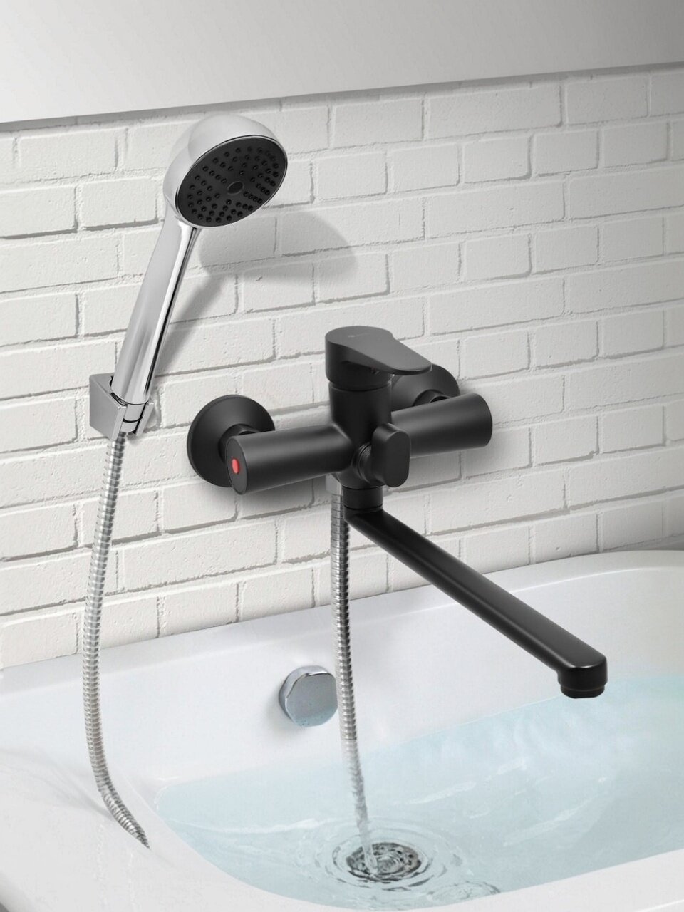 Смеситель для ванны, Juguni, с картриджем, 0402.156