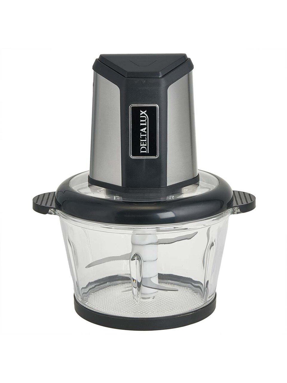 Измельчитель 800 Вт, 2 скорости, емкость чаши 2 л, Delta Lux, DE-7405, черный