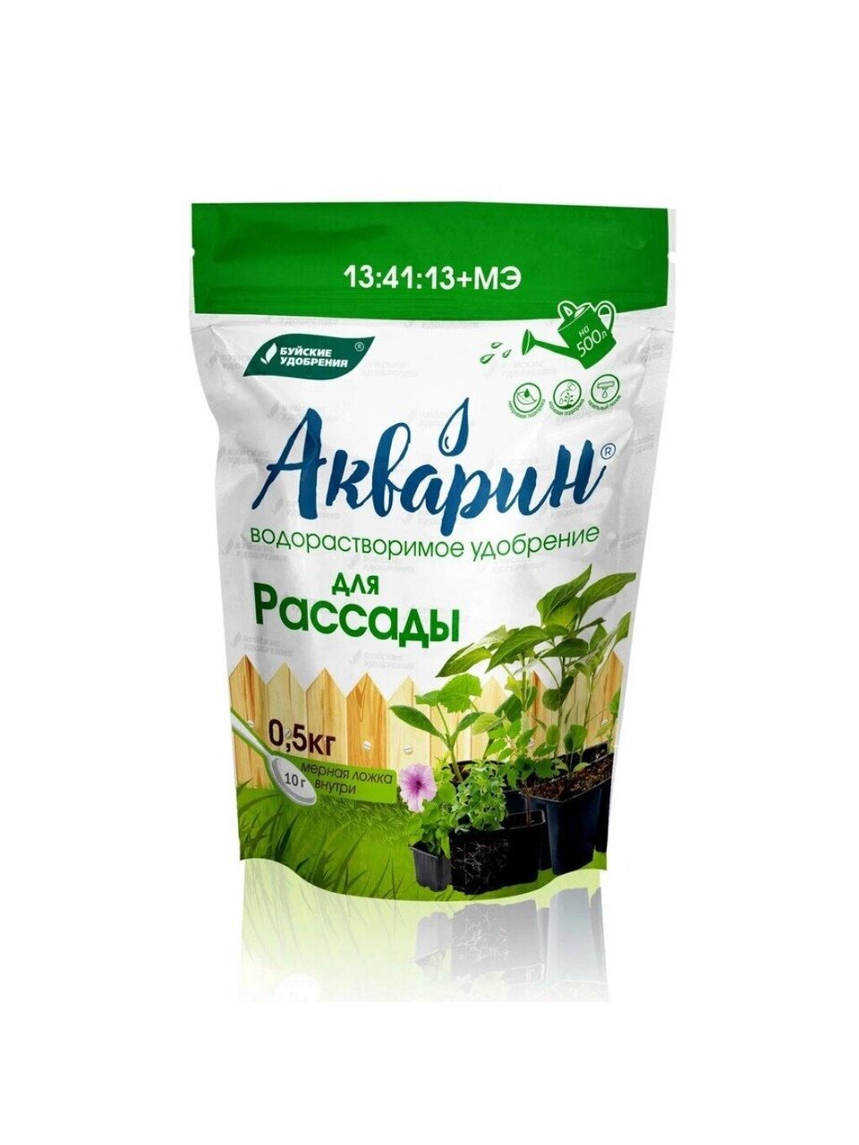 Удобрение Акварин, для рассады, 500 г, БХЗ