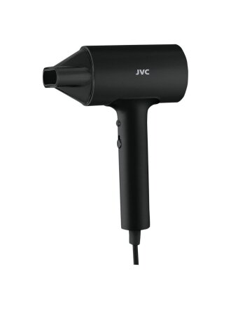Фен JVC, JHD011, 1600 Вт, 3 режима, 2 скорости, черный, 19326
