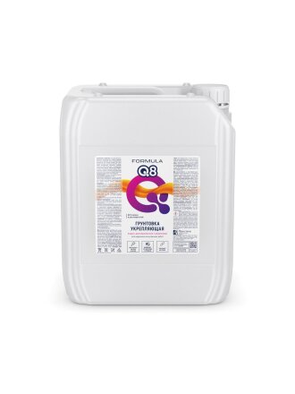 Грунтовка водно-дисперсионная, акриловая, Formula Q8, проникающая, 10 л