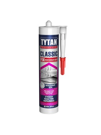 Клей монтажный Tytan, универсальный, 310 мл, 62949, Classic Fix