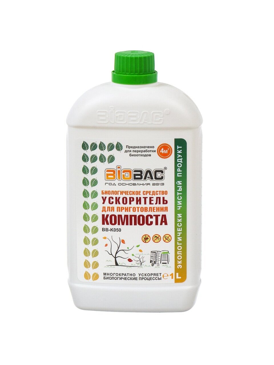 Биосостав для приготовления компоста, 1 л, Биобак