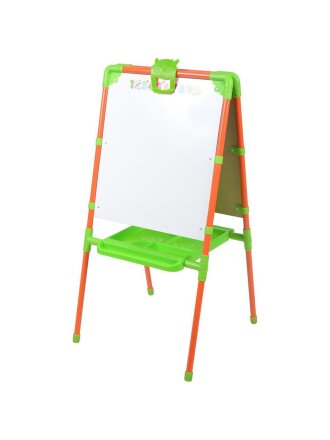 Мольберт детский с большим пеналом, оранжевый, Nika, М1