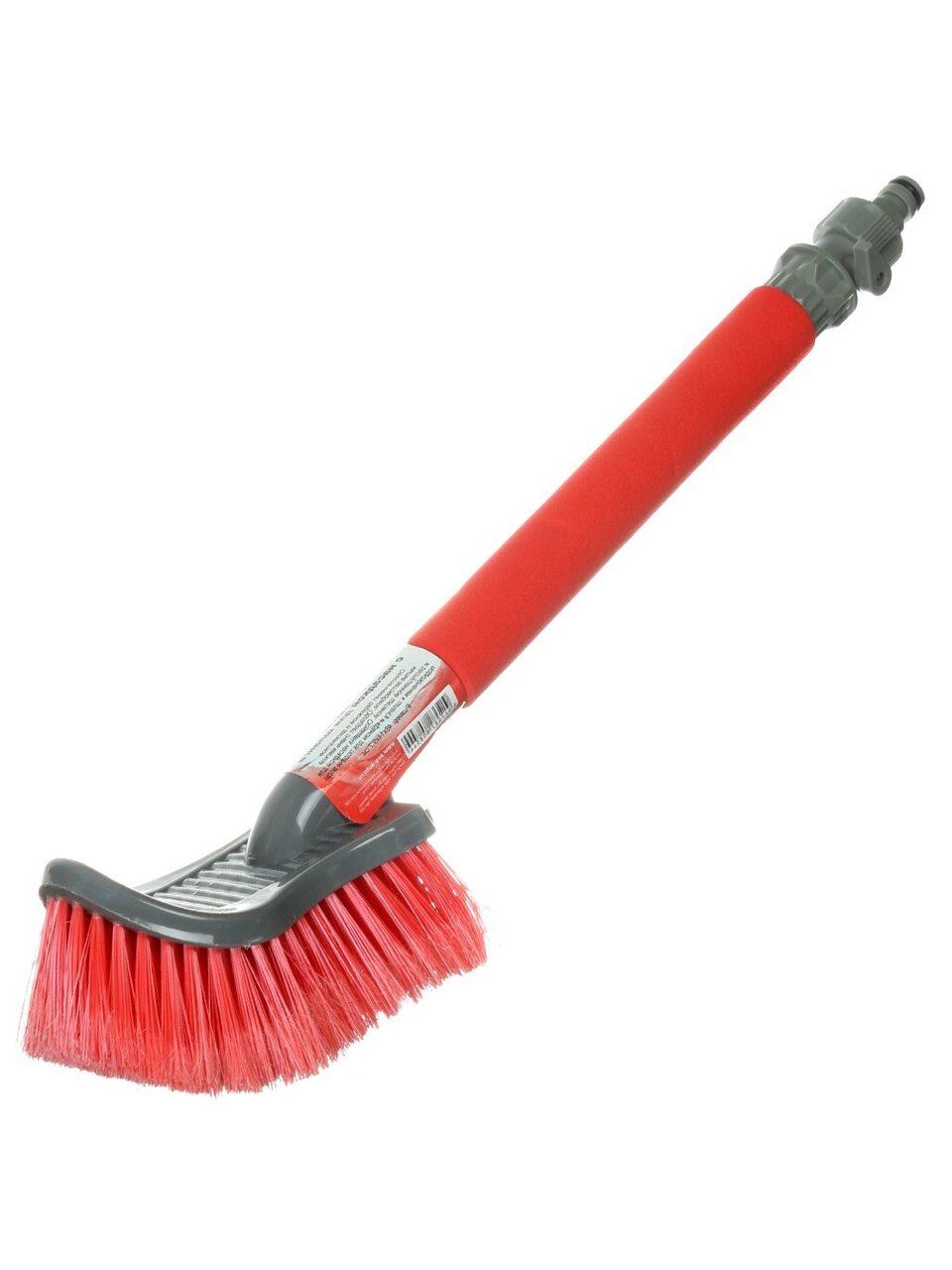 Щетка для мытья авто 50х12х13 см, с краном для шланга, AVS, BH-0264