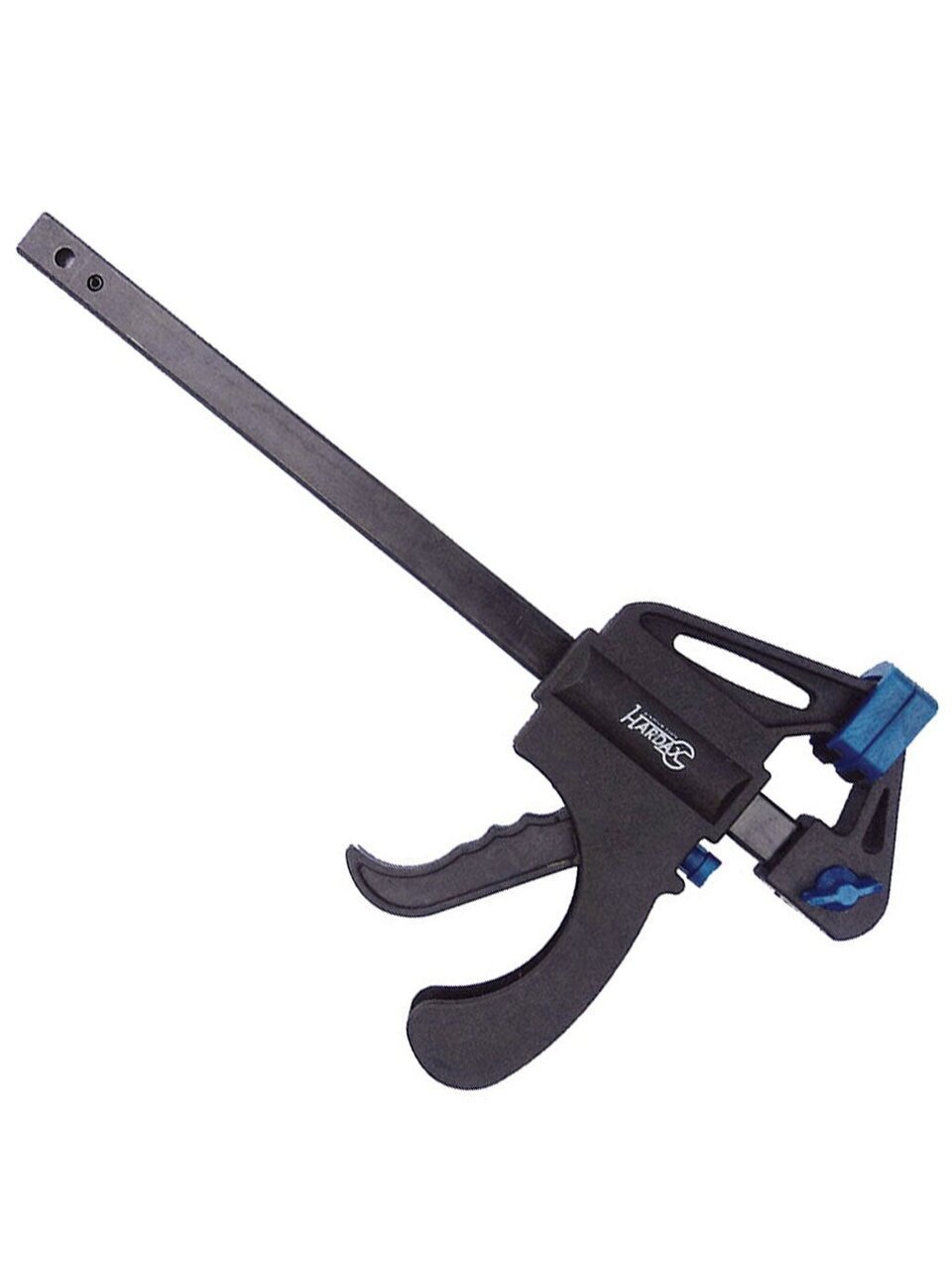 Струбцина F-образная, быстрозажимная, с фиксатором, 450 мм, РемоКолор, 44-1-345